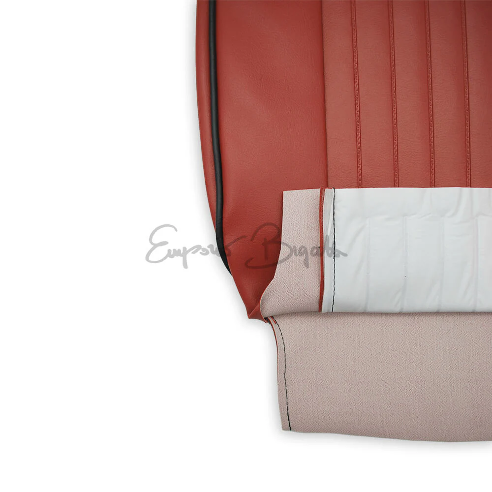 Serie completa fodere bordeaux sedile in scay | Fiat 500 L | - Image 2
