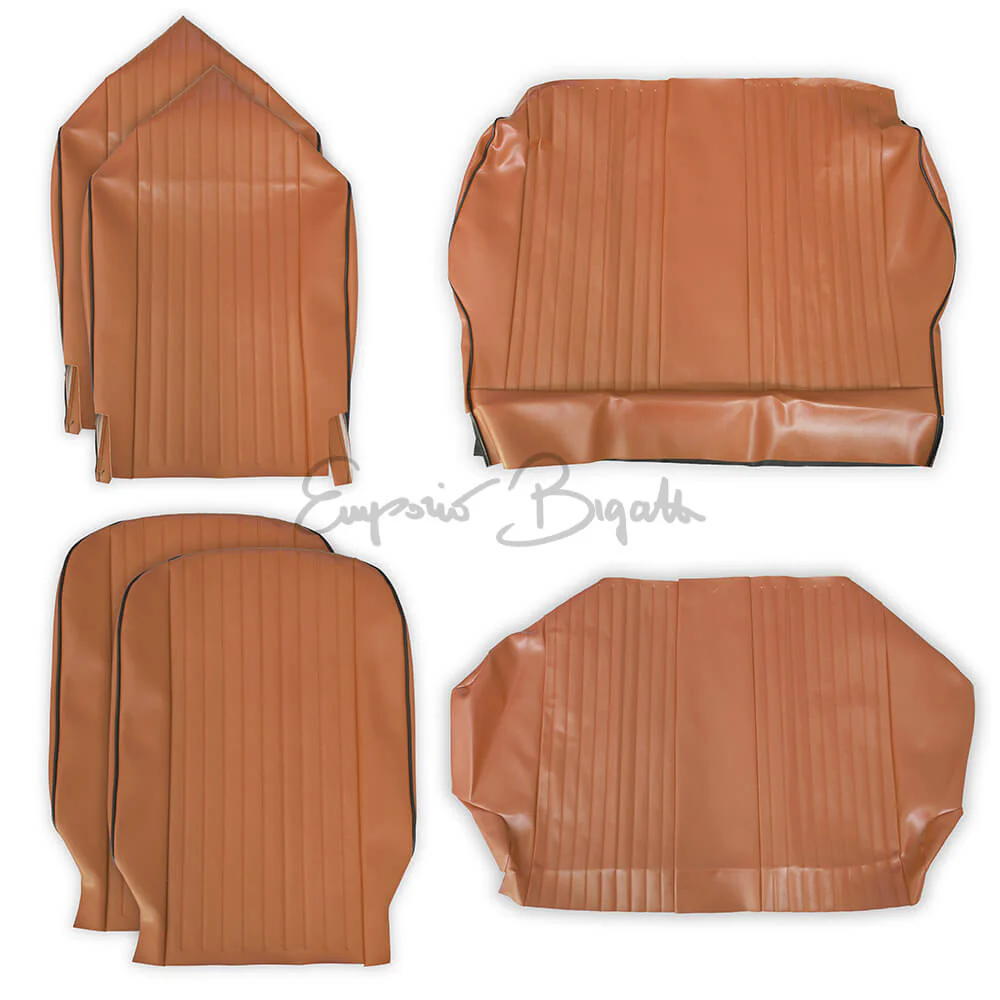 Serie completa fodere ocra sedile in scay | Fiat 500 L |