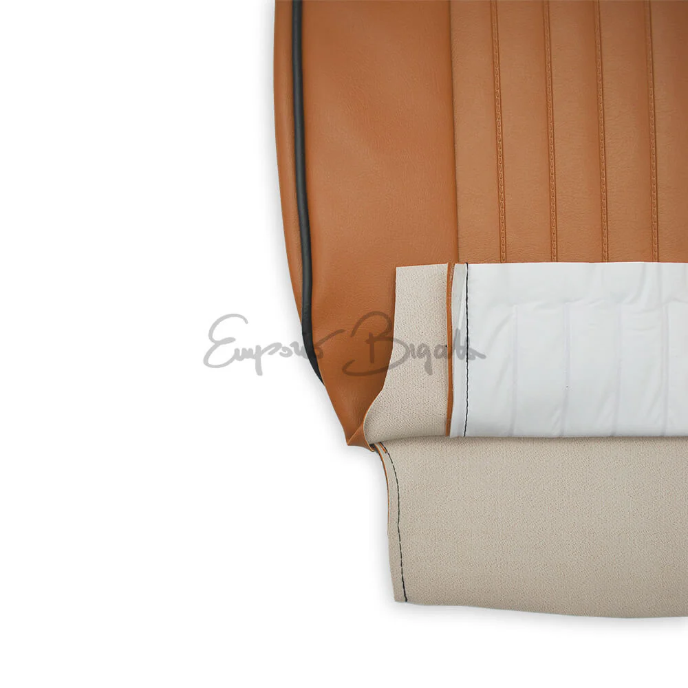 Serie completa fodere ocra sedile in scay | Fiat 500 L | - Image 2