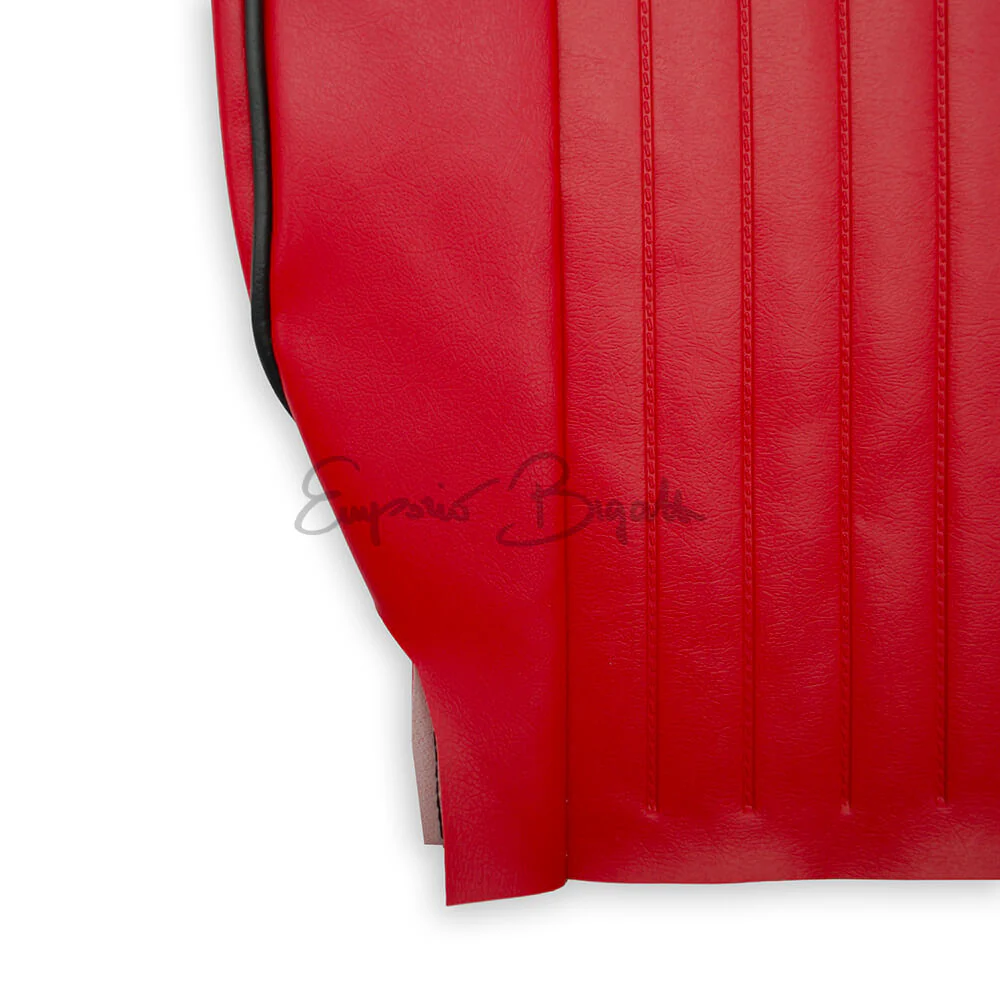 Serie completa fodere rosso sedile in scay | Fiat 500 L | - Image 3