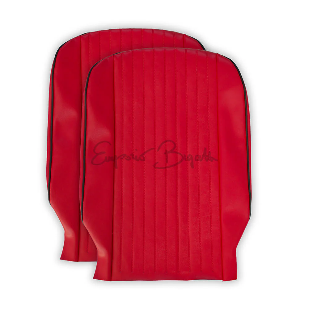 Serie completa fodere rosso sedile in scay | Fiat 500 L | - Image 4