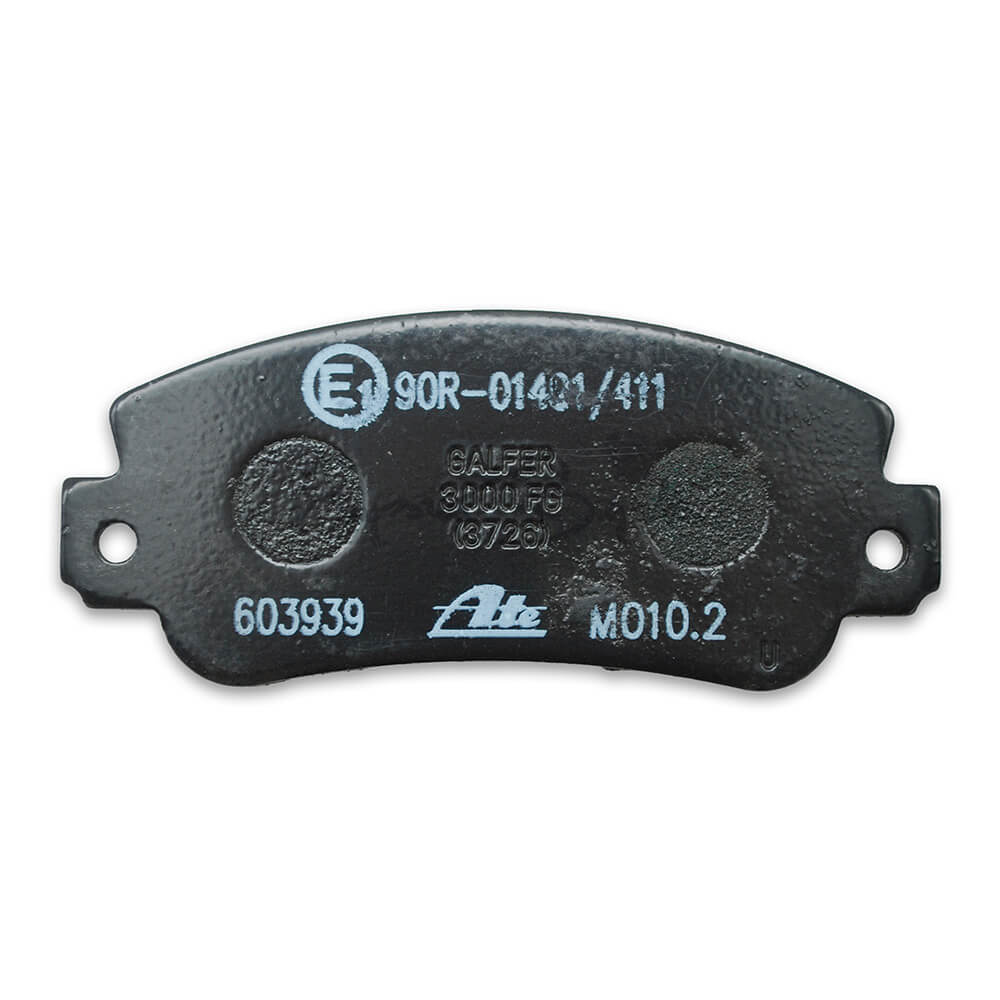 Serie pastiglie freno anteriori Ate 603939 | Fiat  Panda 141 | Fiat Uno | Seat | - Image 3