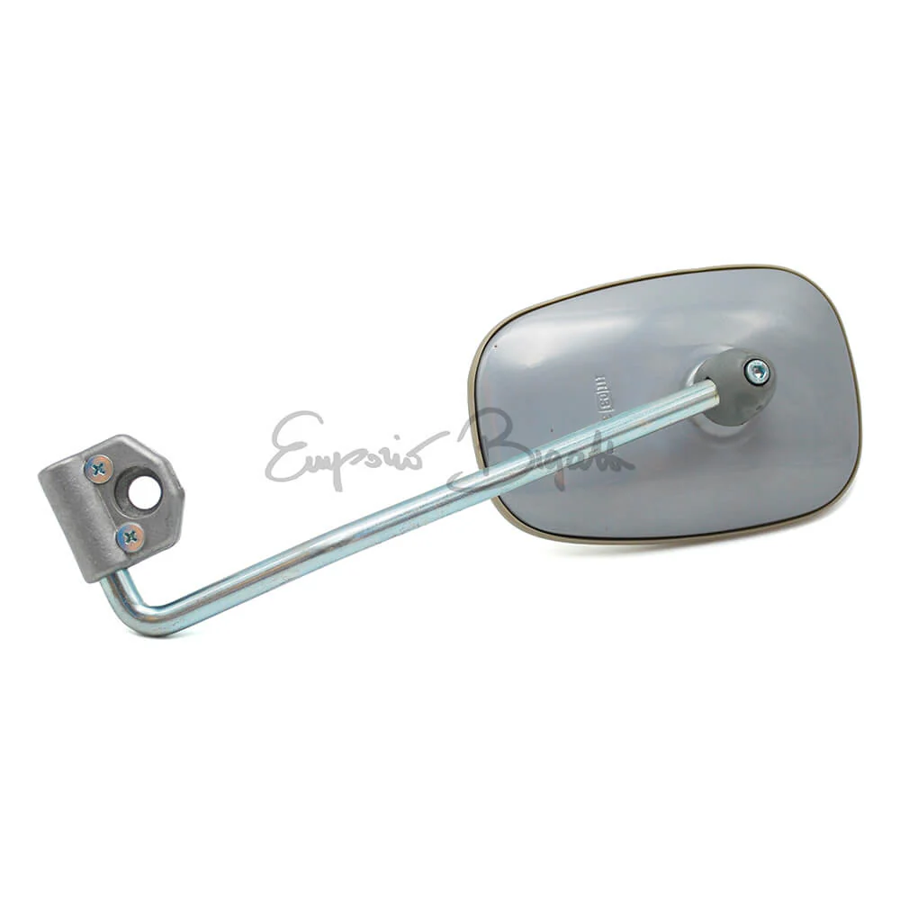 Specchietto retrovisore esterno per auto a regolazione manuale base grigio desto DX | Citroen 2CV |Citroen Dyane | - Image 3