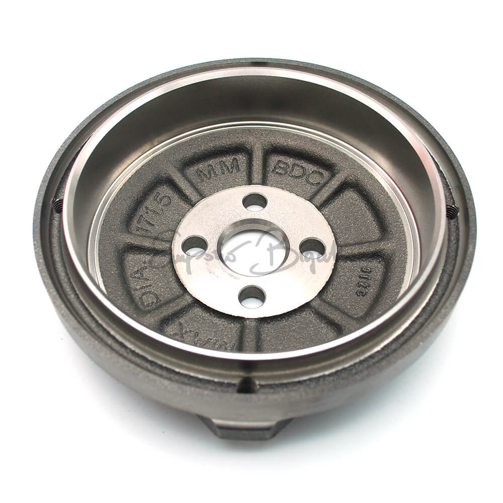 Coppia Tamburi freno posteriore BREMBO | Fiat 500 N D F L R | Fiat 126 | - Image 3