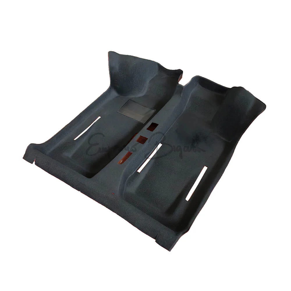 Tappeto preformato in moquette colore nero con 1 zerbino Fiat 500 | N D F L R |