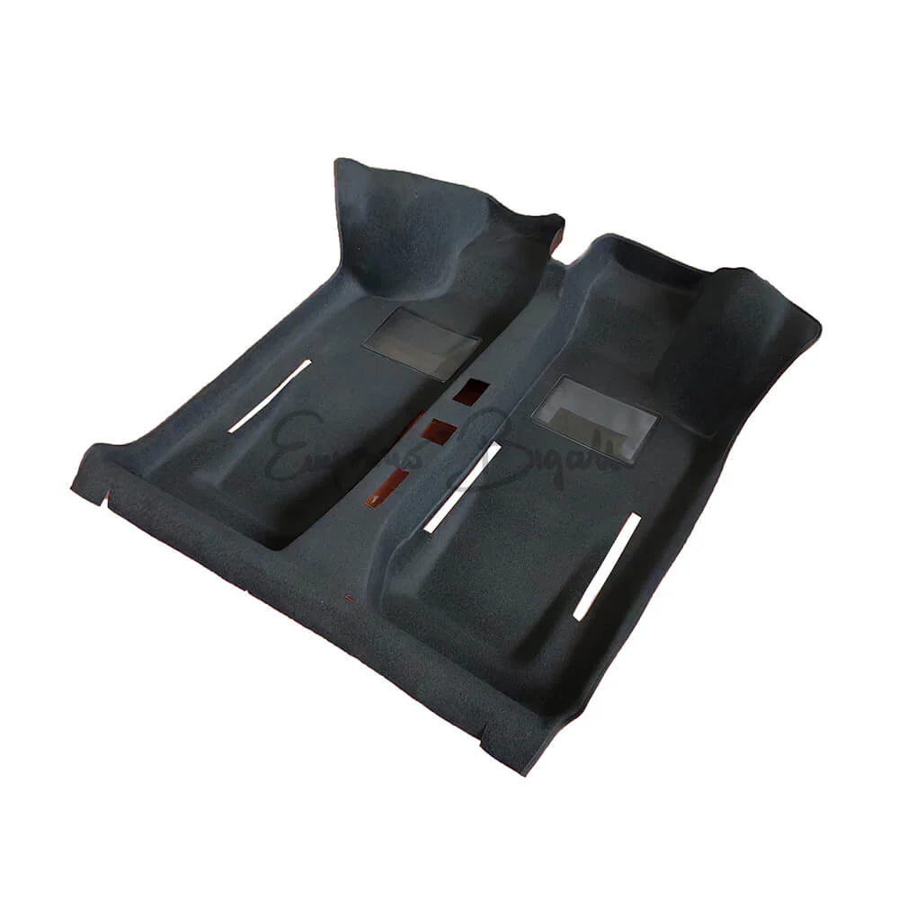 Tappeto preformato in moquette nero 2 zerbini | Fiat 500 N D F L R |