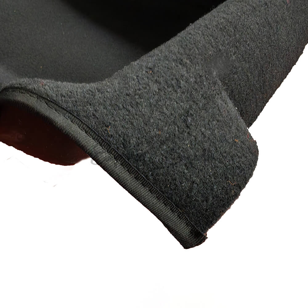 Tappeto preformato in moquette nero 2 zerbini | Fiat 500 N D F L R | - Image 3
