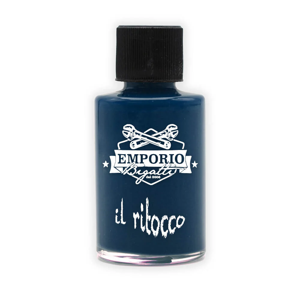 Vernice colore n. 456 Blu Scuro per ritocchi carrozzeria Fiat 500 - 30 ml
