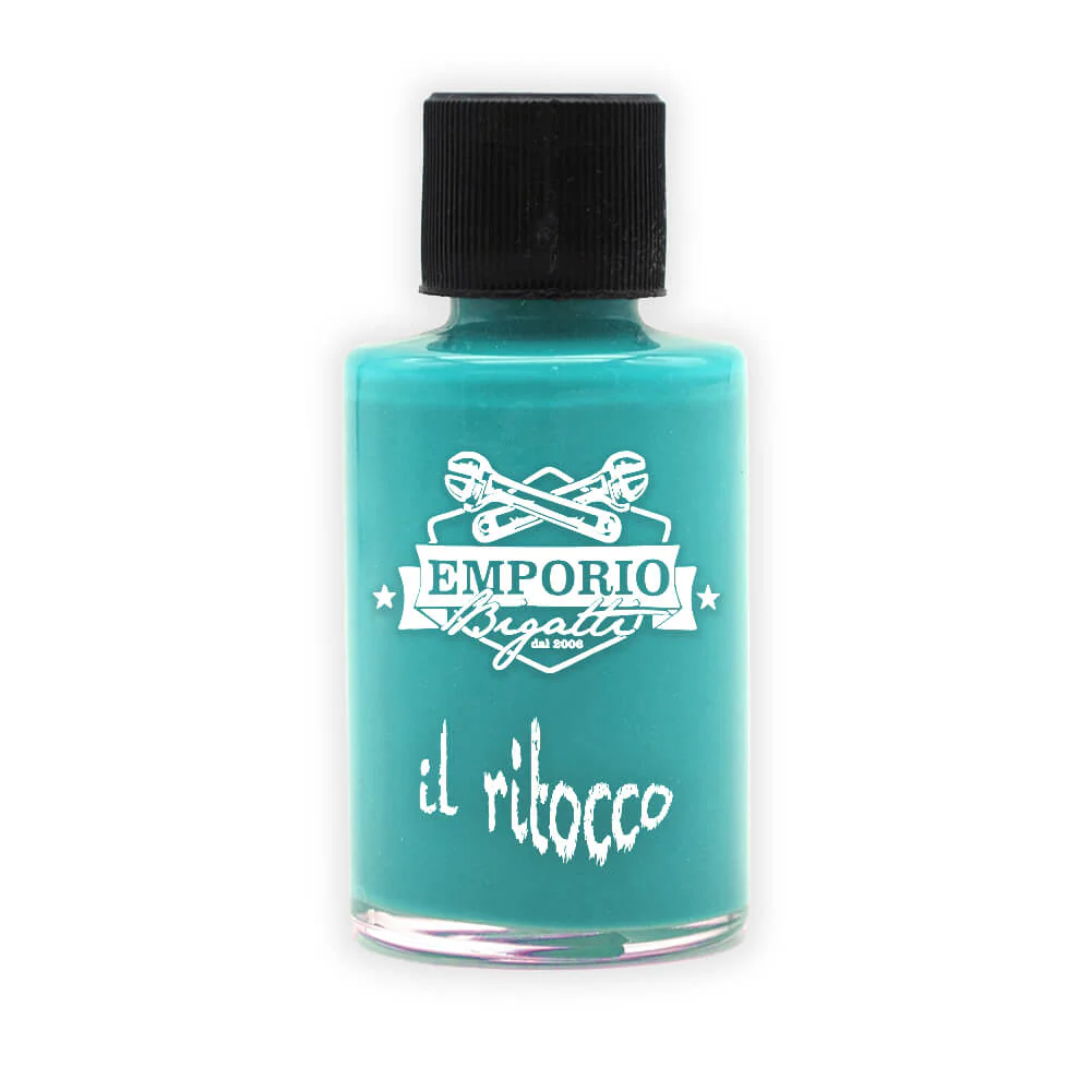 Vernice colore n. 461 Blu Azzurro Cielo per ritocchi carrozzeria Fiat 500 - 30 ml
